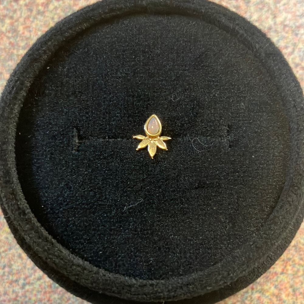 Buddha Jewelry Organics- Lavish Opal in 14k yellow gold